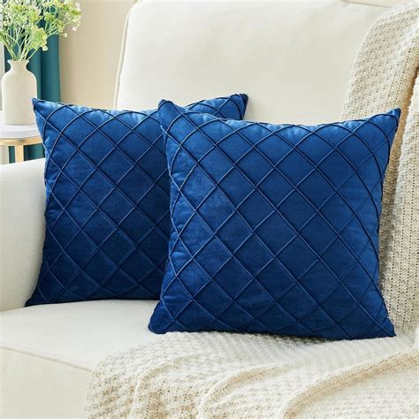 Amazon Jellymoni Pack Of Velvet Couch Throw Pillow Covers X