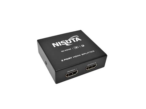 Nisuta Splitter HDMI De 2 Puertos 4K 3D 1 4b