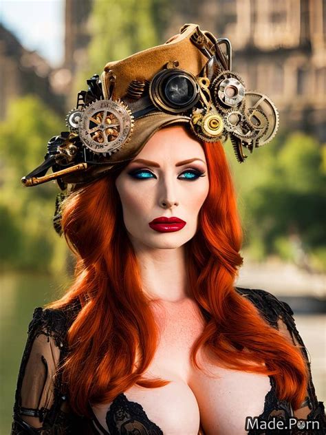 Porn Image Of Nude Ginger Steampunk Portrait Created By Ai