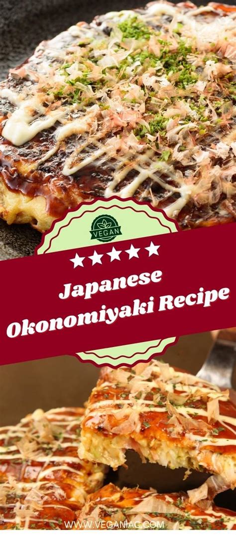 Japanese Vegan Okonomiyaki Recipe [Cabbage Pancakes] - Veganiac