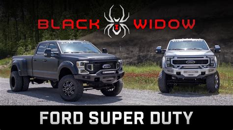 Ford F Black Widow Black Widow Lifted Trucks