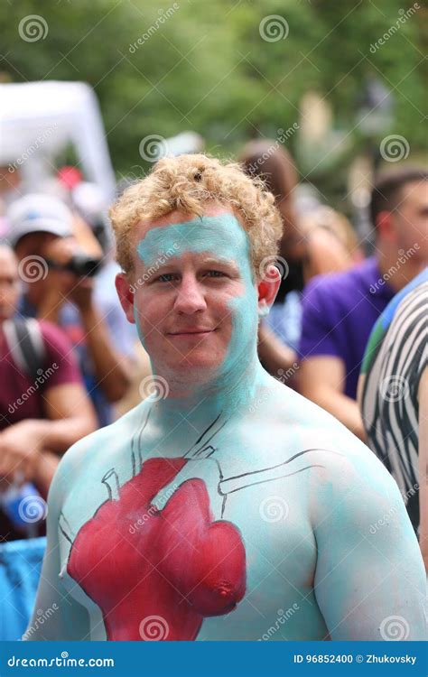 Artists Paint Fully Nude Models Of All Shapes And Sizes During Th NYC Body Painting Day