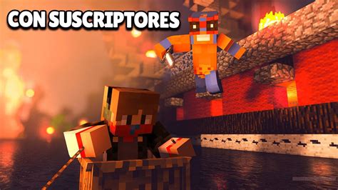 MINECRAFT CON SUSCRIPTORES HE CREADO MI PROPIO SERVIDOR YouTube