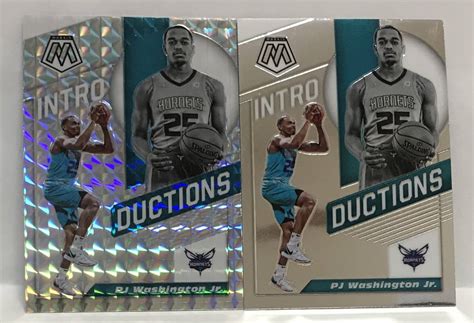 Pj Washington Jr Panini Mosaic Introductions Base Mosaic