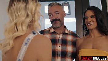 Horny Babe Swallowed Big Cock Before Milf Shared Big Cock With Busty Milf And They Enjoyed