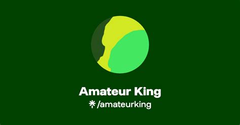 Amateur King Instagram Linktree
