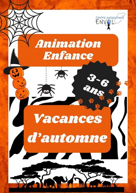 Vacances D Automne Centre Socioculturel Envol