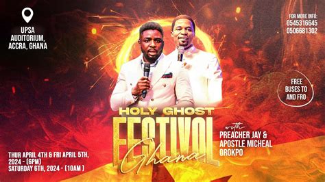 Holy Ghost Festival Day 2 Preacher Jay And Apostle Mike Orokpo