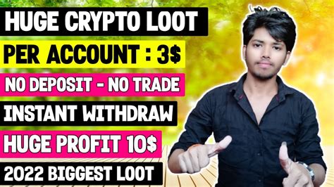 New Crypto Loot Per Gmail 3 Instant Withdrawal Instant Withdrawal