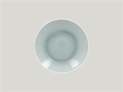 E Rak Assiette Coupe Creuse Rond Bleu Porcelaine Vitrifi E