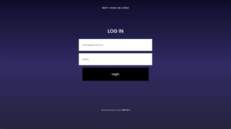 Github Luk X Projeto Mobile Template Login Singup Login Signup