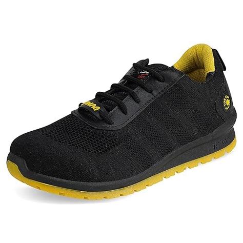 Kalibar Swag Dual Density Tfp Sole Steel Toe Safety Shoe Black