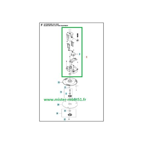 Moteur De Coupe 435x 535x AWD Robot Husqvarna Automower Husqvarna 1
