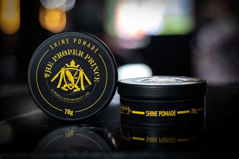 Proper Prince Shine Pomade Prince Cuts Royal Parlor