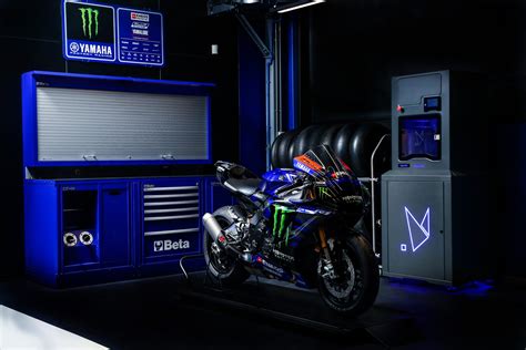 Roboze Named Partner Of Monster Energy Yamaha Motogp Team For Following