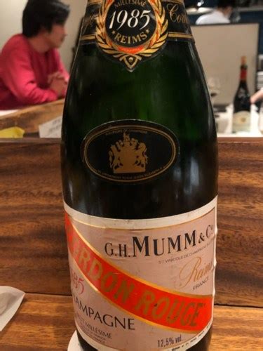 G H Mumm Cordon Rouge Cuv E Limit E Mill Sime Brut Champagne Vivino