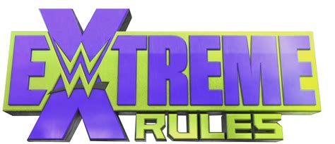 Wwe Extreme Rules 3d Logo Png By Gikberth27 On Deviantart