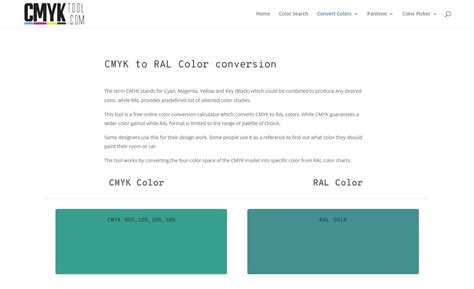 Consistencia Del Color Cómo Convertir Obras Del Sistema Cmyk En Ral