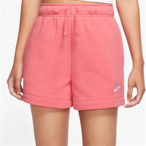 Nike Sportswear Club Fleece Womens Shorts Pink Dq5802 894