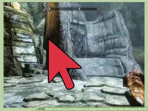 How to Retrieve and Deliver the Dragonstone in Bleak Falls Barrow in Skyrim