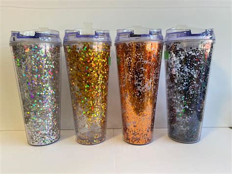 Vaso Glitter Gran Regué Plata RedFish