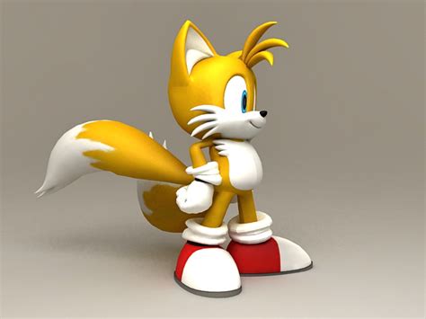 Classic Tails 3d Model