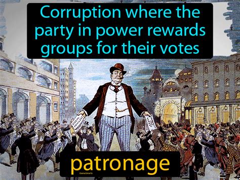 Patronage Definition Image GameSmartz