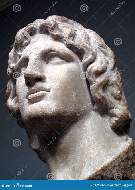 Alexander the Great Statue stock image. Image of bust - 11297177