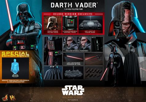 Hot Toys Debuts Powerful Darth Vader Figure From Obi Wan Kenobi