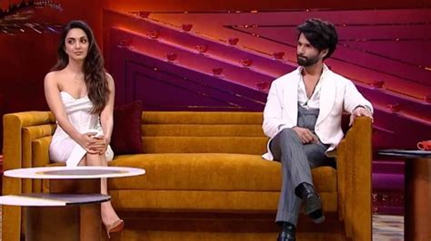 Koffee With Karan Episode With Shahid Kapoor Kiara Advani To Be Out