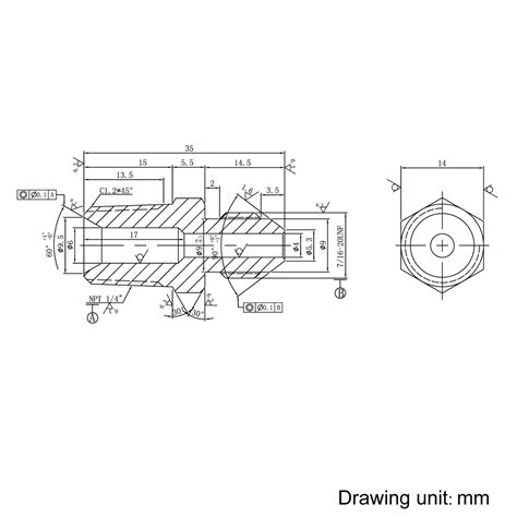 Sae J512 45 Deg Inverted Flare Fittings Dimension Chart 58 Off