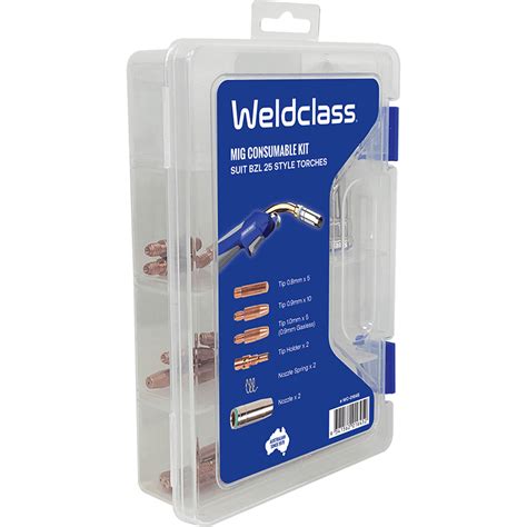 Weldclass Mb Binzel Style Mig Consumable Kit Wc Tradetools