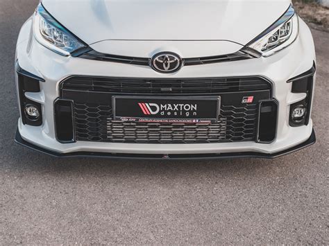 Racing Durability Front Splitter Toyota GR Yaris Mk 4 Maxton Design UK