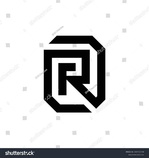 Letter R Initial Monogram Logo Icon Stock Vector Royalty Free