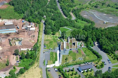 Luftaufnahme Messel Gel Nde Des Unesco Welterbe Grube Messel Im