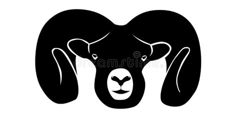 Mountain sheep(2 stock illustration. Illustration of sign - 267138767