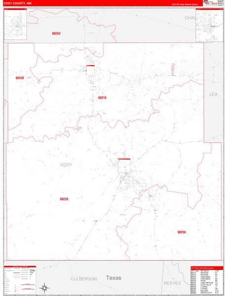 Maps of Eddy County New Mexico - marketmaps.com