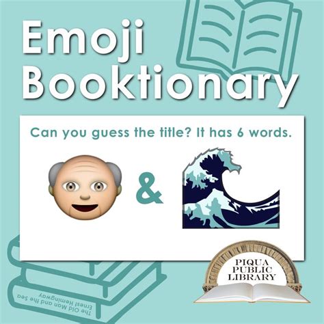 Guess the Book Title with Emojis!