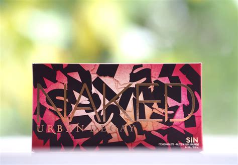 Urban Decay Naked Sin Eye Palette British Beauty Blogger