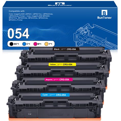 054 Toner Cartridges For Canon 054 054h Crg 054 Toner Cartridge Set For Color Imageclass