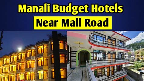 MANALI HOTELS UNDER RS 1000 MANALI BUDGET HOTELS NEAR MALL ROAD