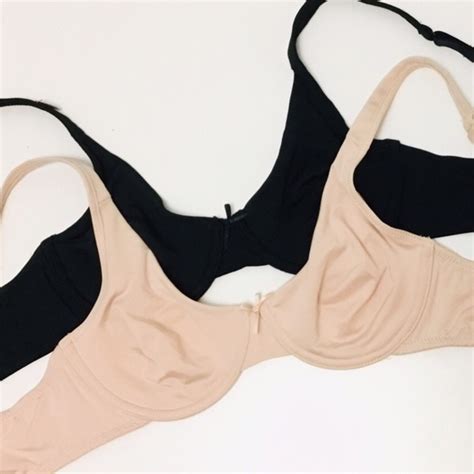 Iconic Lingerie Intimates Sleepwear Pc Soft Solid Molded Cup Bra Panties Set Poshmark