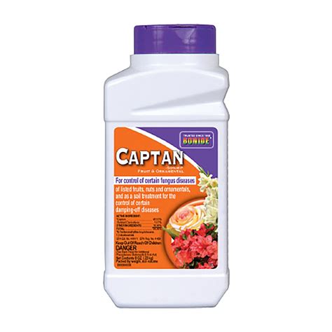 Bonide Captan Fruit And Ornamental Fungicide Wp 8 Oz Siteone