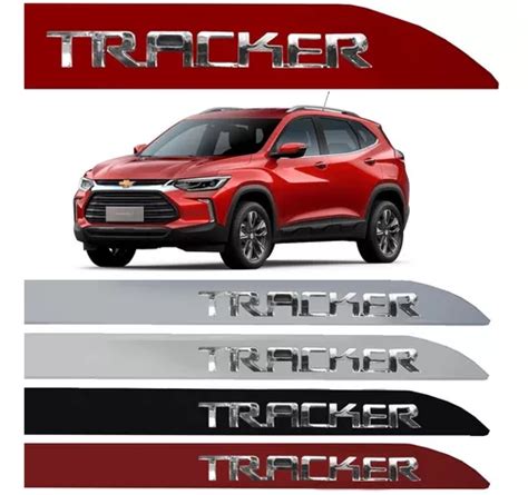 Friso Lateral Gm Nova Tracker Escrita Cromada