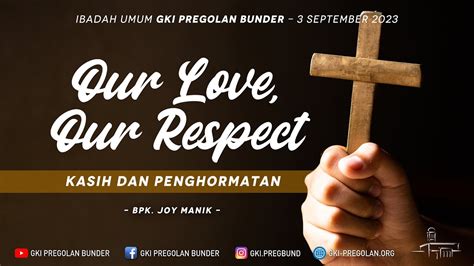 Ibadah Live Streaming Gki Pregolan Bunder September