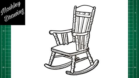 How To Draw A Rocking Chair