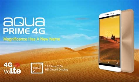 Intex Launches Aqua Prime G Smartphone At Rs Tech Specs And