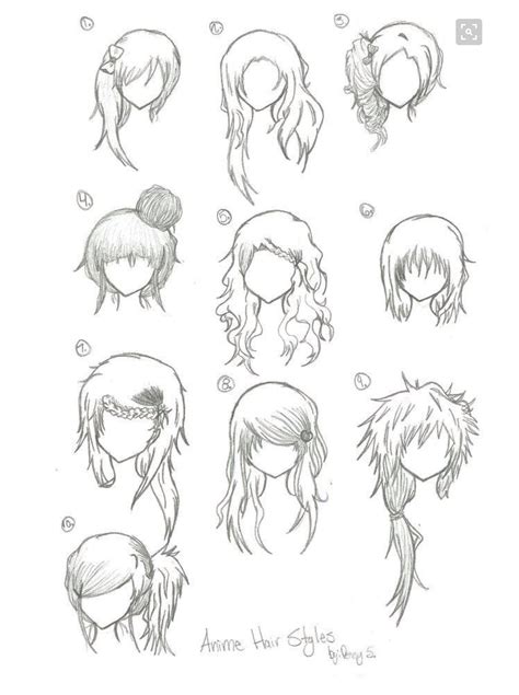 Hairstyles Drawing at GetDrawings | Free download