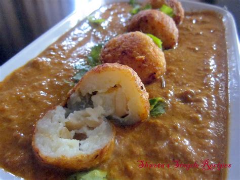 Shwetas Simple Recipes Shahi Kofta Curry