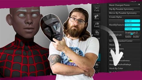 Masking In Zbrush All Settings Explained In Zbrush Mask